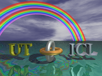 Image created using POV-Ray and NetSolve