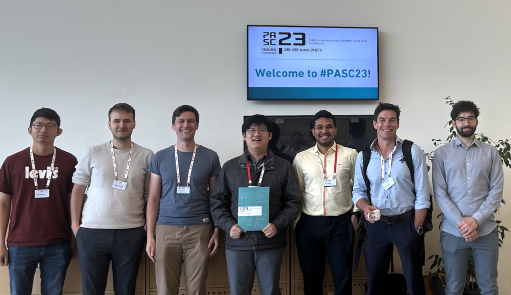 Hartwig and company at PASC23